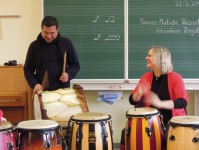 Ramiro Matute Bazanta zu Besuch